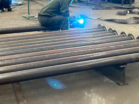 自贡20#无缝注浆管加工108*6钢花管棚管